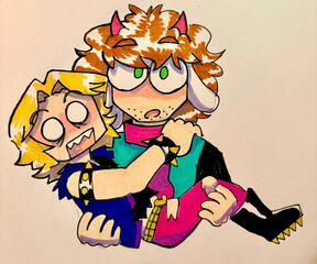 colored scene